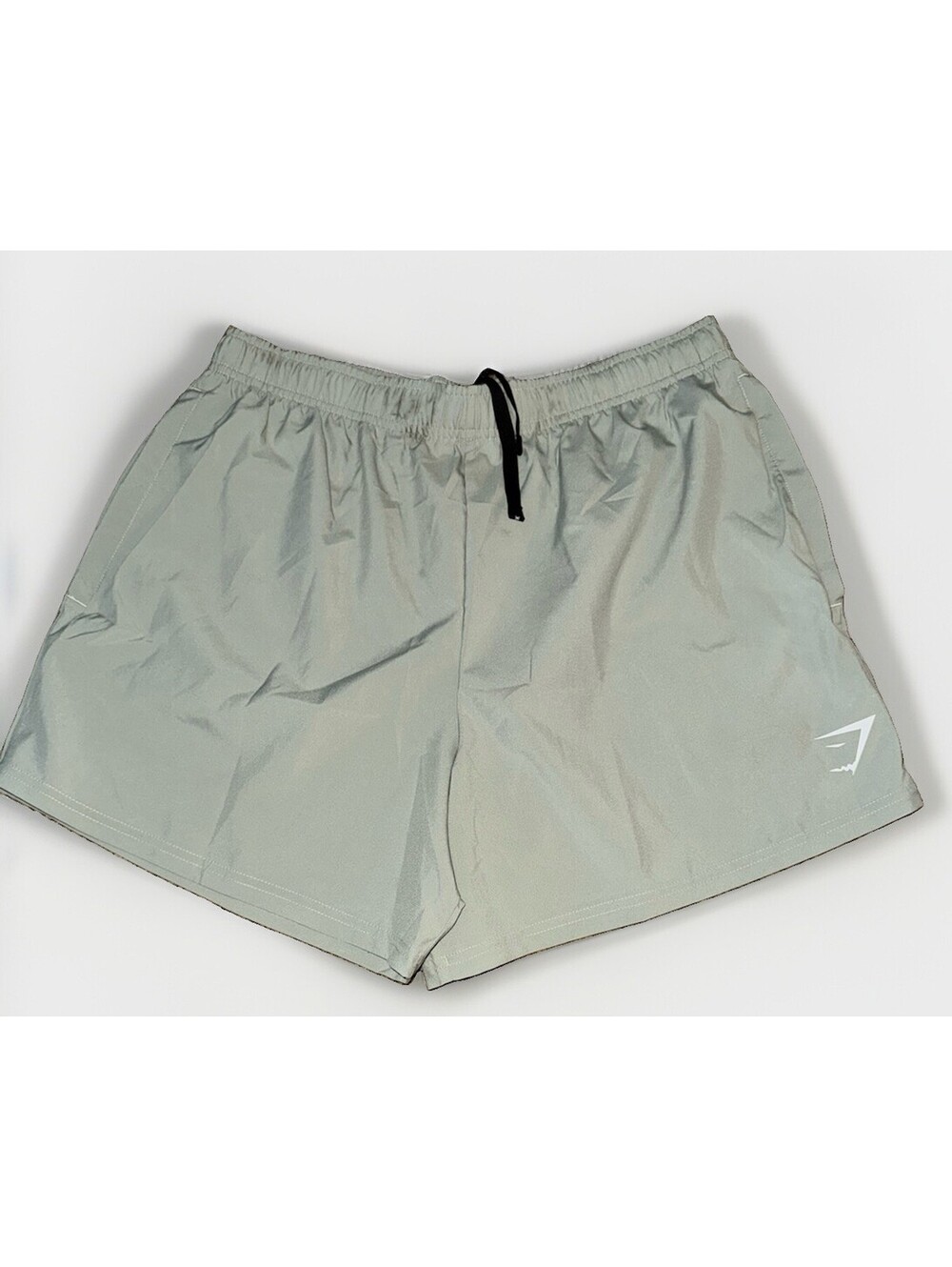 NEW! GYMSHARK MEN'S  5" GREEN SHORTS - ADULT LARGE NWOT